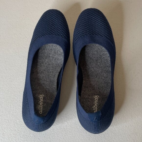Allbirds Blue Ballet Flats Tree Breezer Size 5.5 - Picture 16 of 16